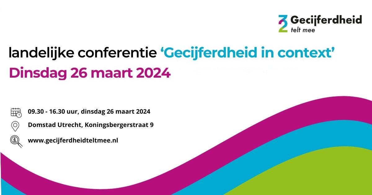 26 maart 2024 Conferentie gecijferdheid